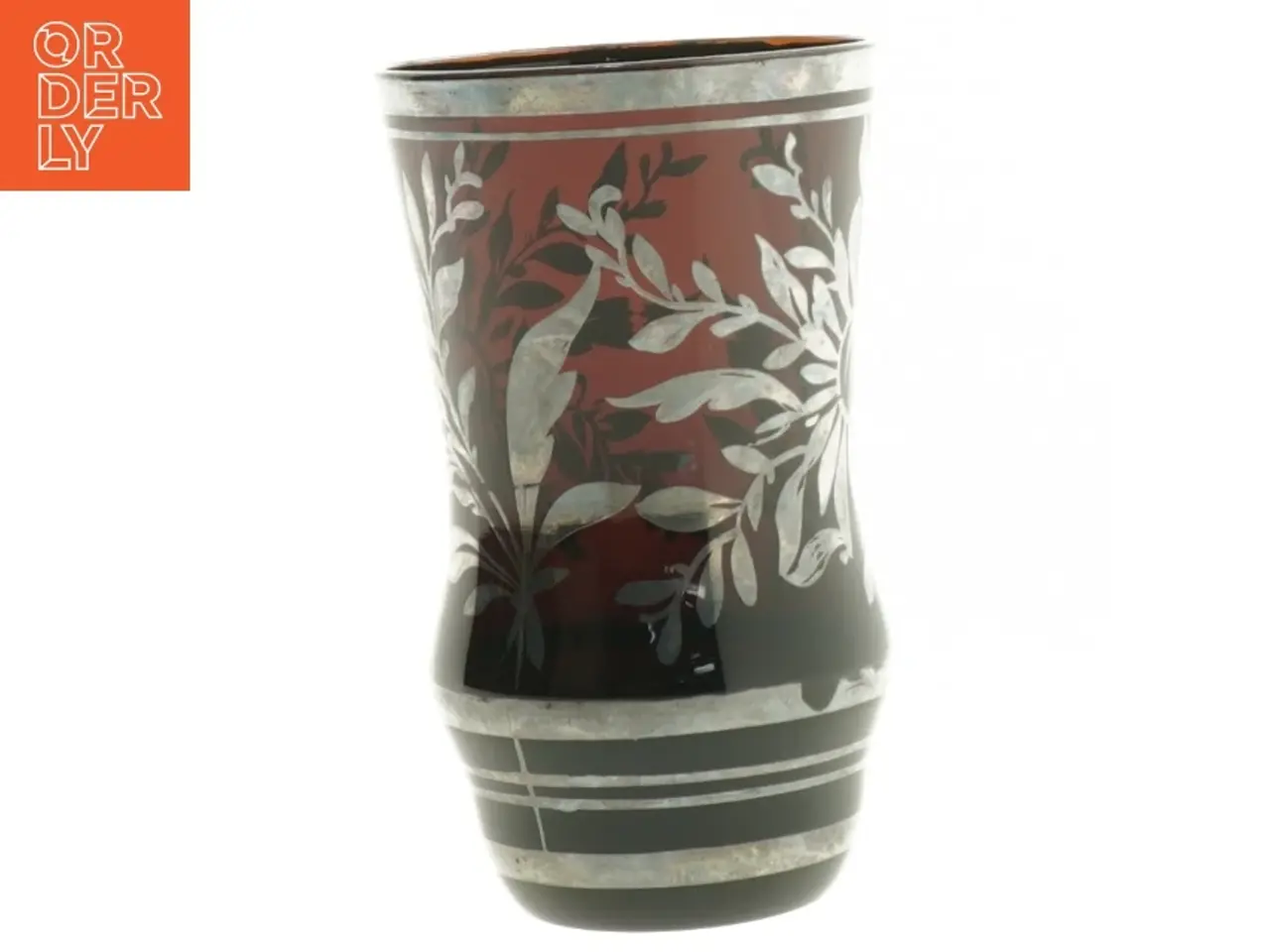 Billede 1 - Dekorativ gl. vase (str. 13,5 cm)