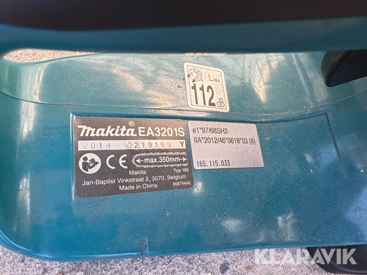 Billede 5 - Motorsav Makita EA3201S