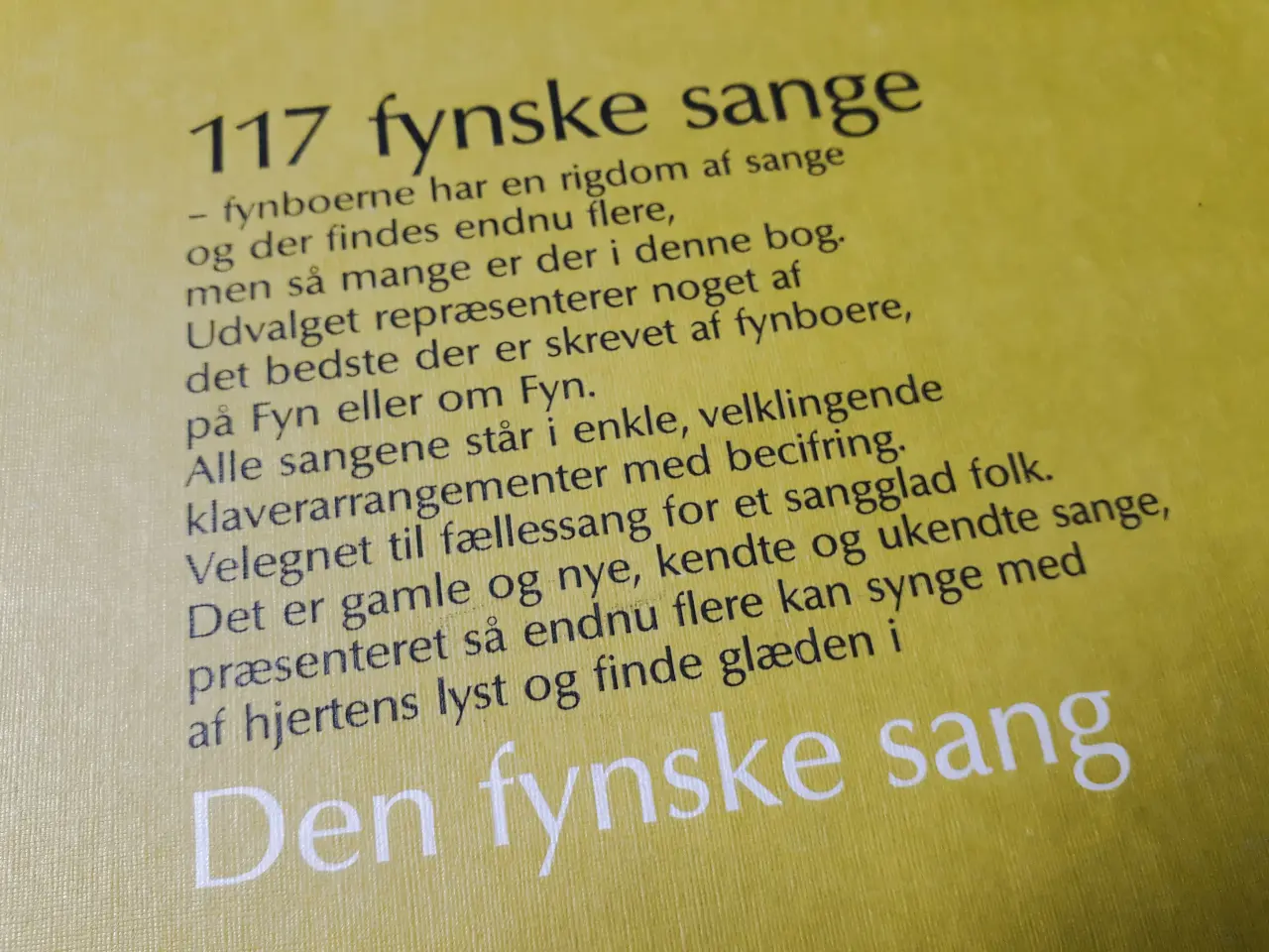 Billede 3 - 3 Bøger om Danmark, Lyrik og Sang 