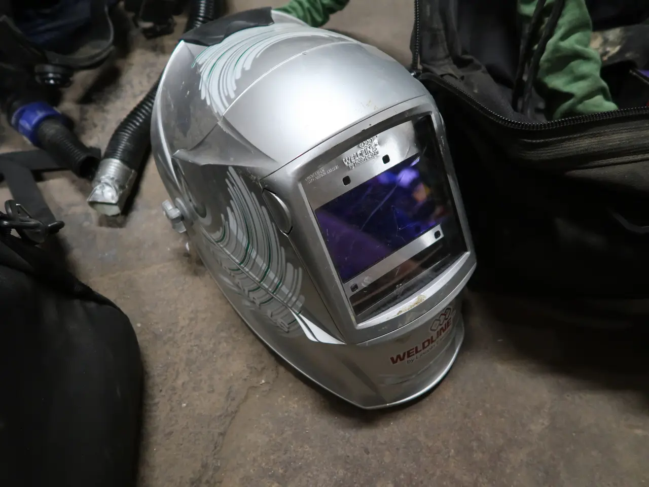 Billede 2 - Friskluftmaske WELDLINE med filter ZEPHYR