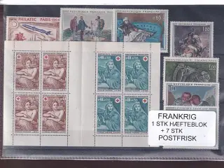 Frankrig - 1 Hæfteblok - 7 Stk. - Postfrisk