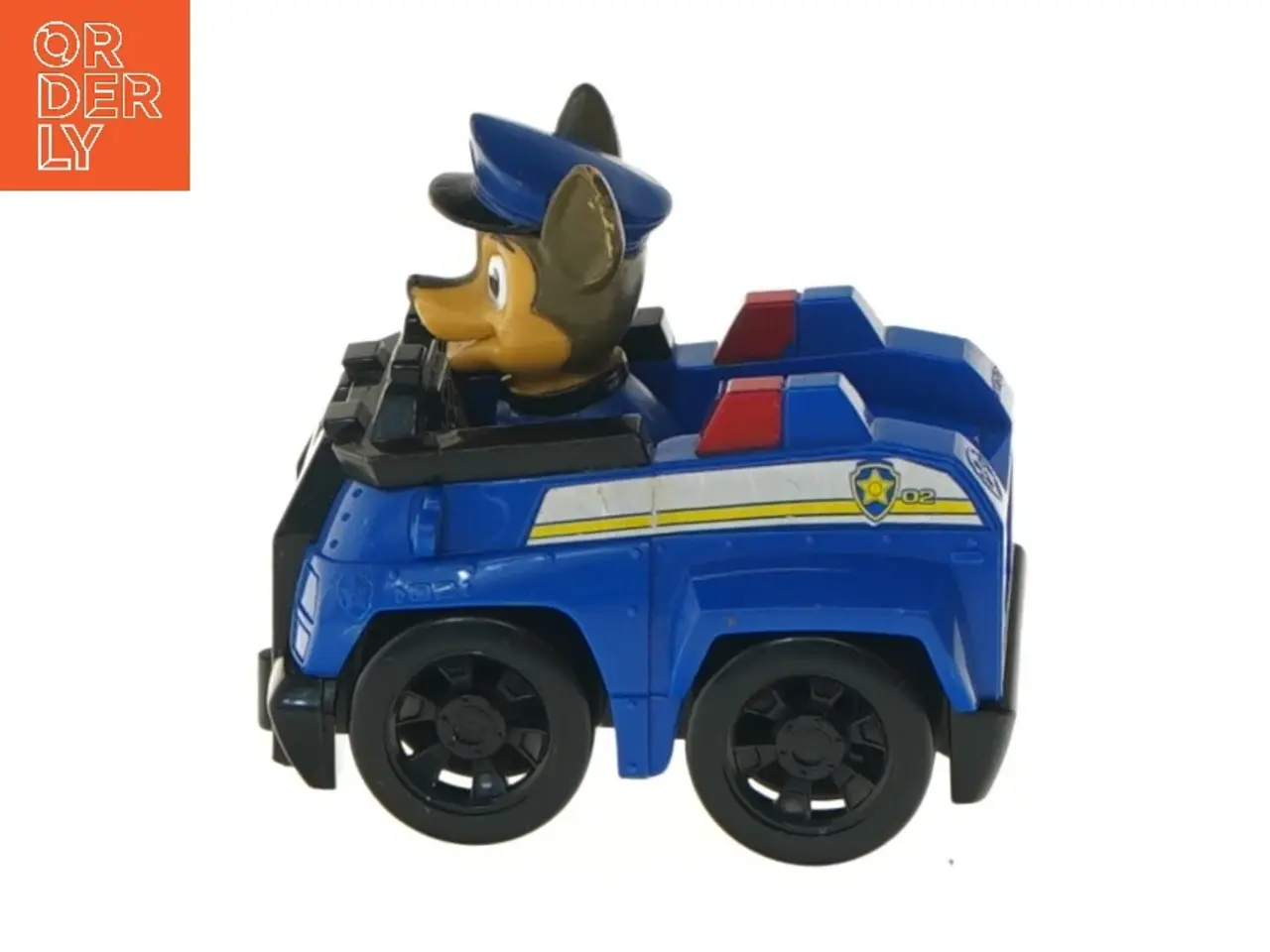 Billede 1 - Paw Patrol legetøjsbil med figur fra Paw Patrol (str. 9 cm)