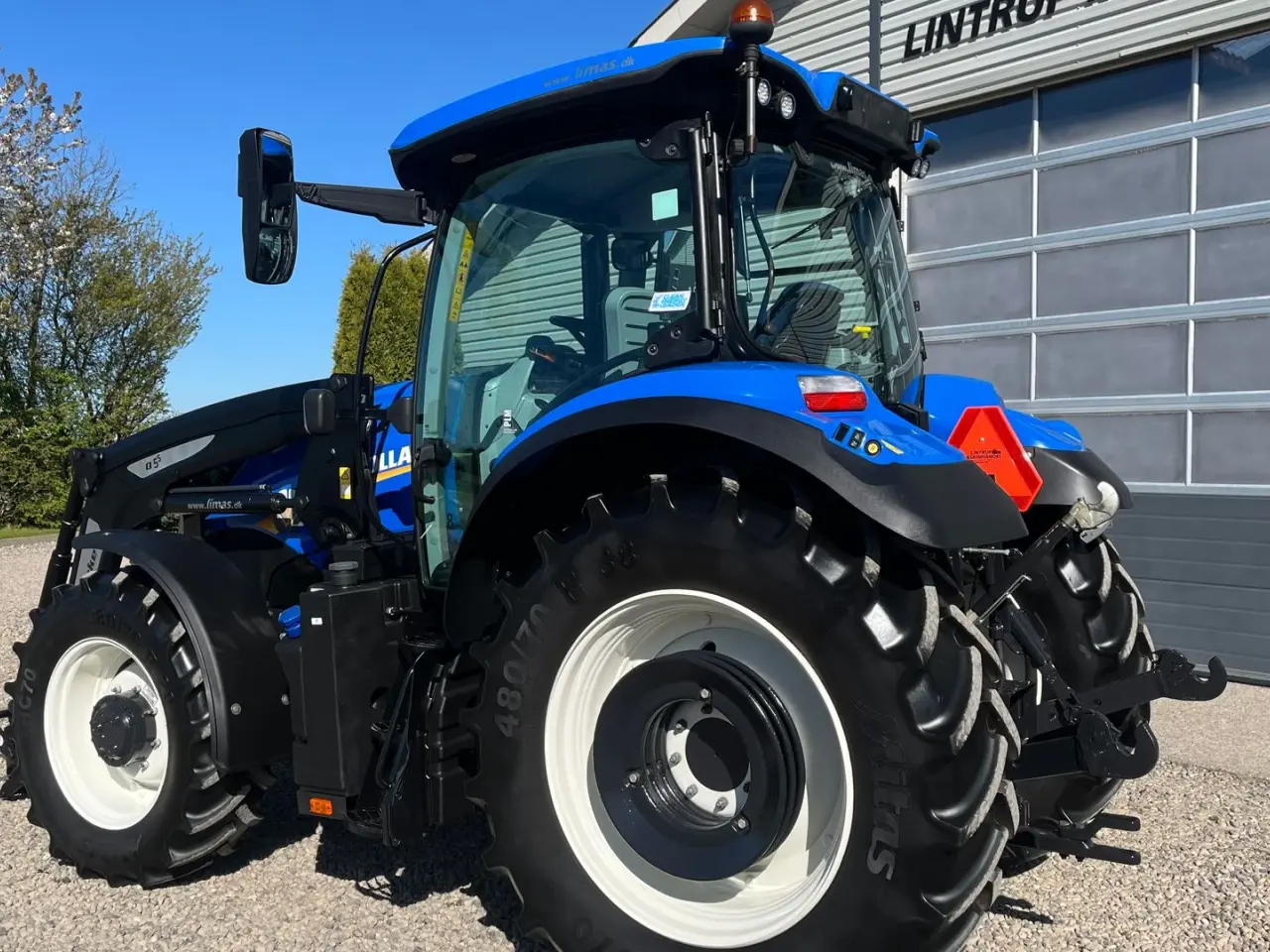 Billede 3 - New Holland T6.145 AC Med frontlæsser
