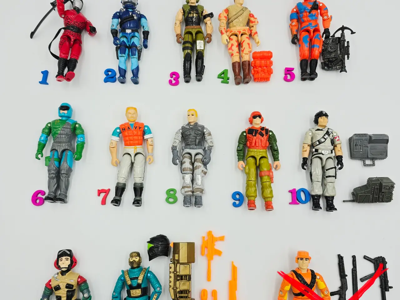 Billede 1 - Gi Joe figurer til forskellige priser