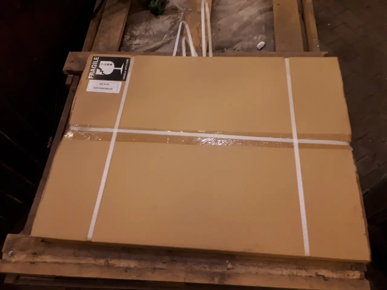 Billede 3 - Entre sæt, Spejl; 60 cm x 80 cm. 5 mm tykt. Afrund