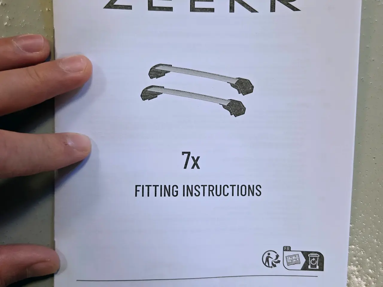 Billede 1 - Zeekr 7x Tagbøjler Nye