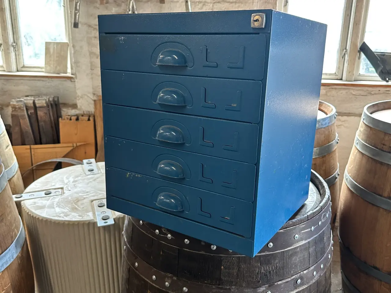 Billede 4 - Raaco Safe Box stålreol med 5 udtræk