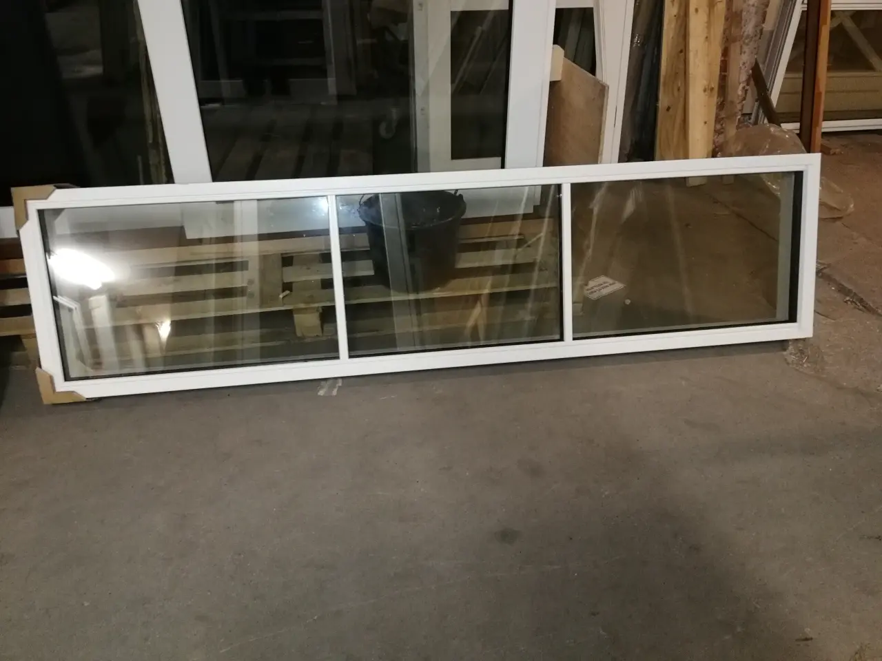 Billede 1 - 2 NYE FASTKARM 210,8x52,3, 3-LAGS GLAS KR 1.900/S