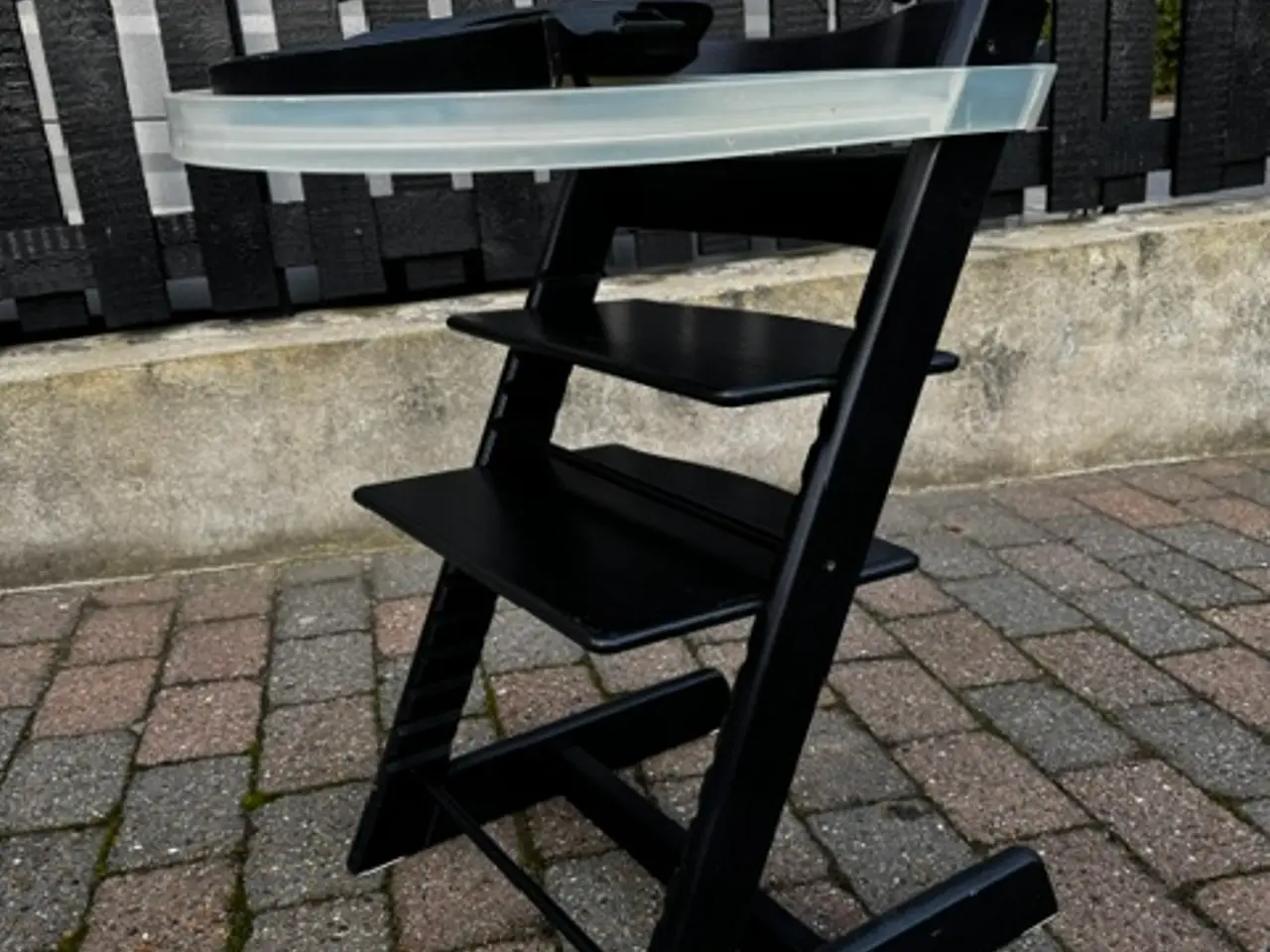 Billede 2 - Stokke Tripp Trapp højstol (bøjle,babyryglæn,bord)