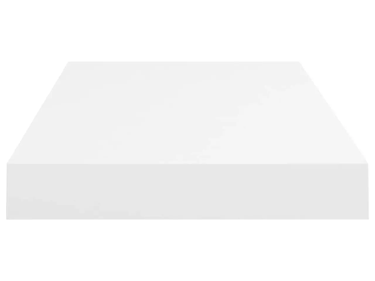 Billede 5 - Væghylder 2 stk. 50x23x3,8 cm MDF hvid