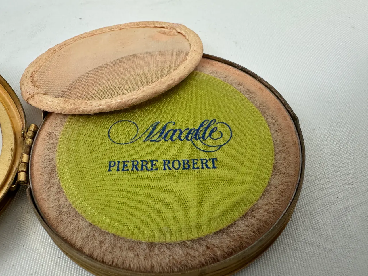 Billede 6 - Vintage messing pudderdåse m. spejl