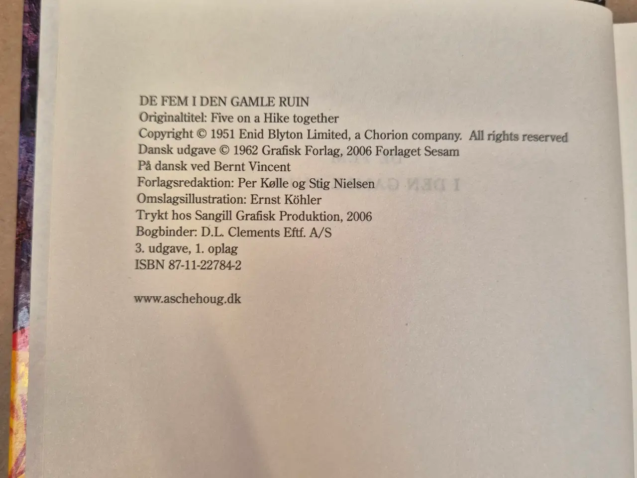 Billede 6 - De 5 i den gamle ruin – Enid Blyton