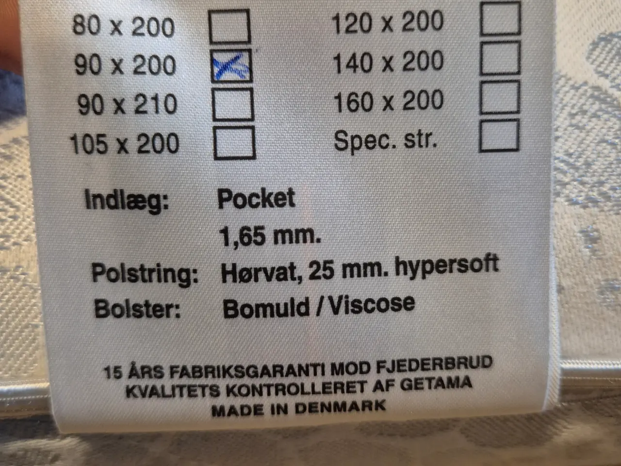 Billede 4 - Boxmadras