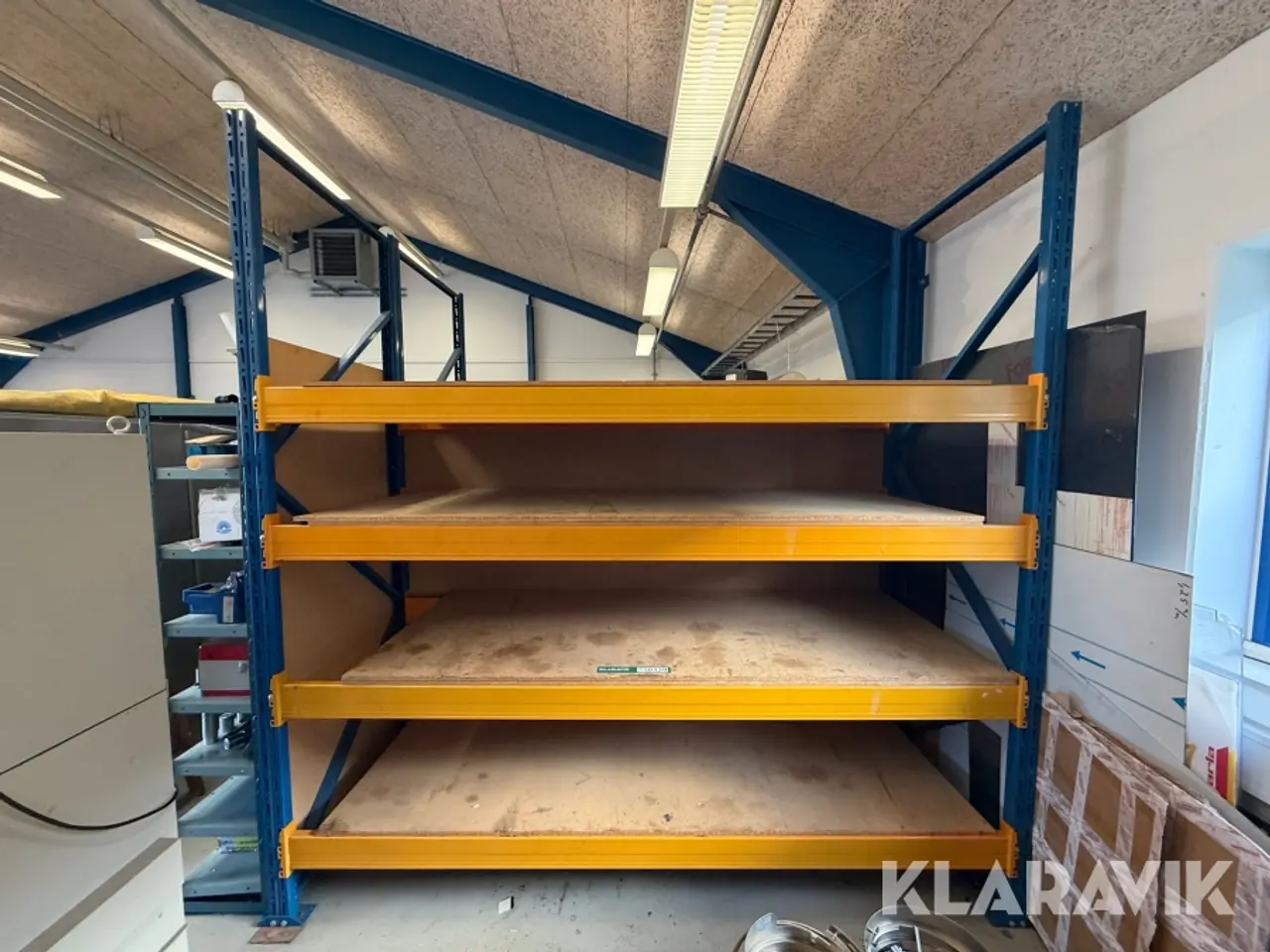 Billede 2 - Pallereol med hyldeplader Med 4 hyldeniveauer