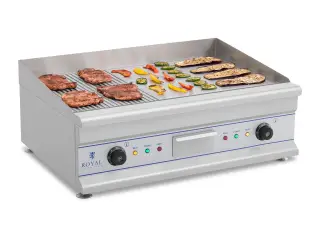 Dobbelt stegeplade – 75 cm – rillet/glat