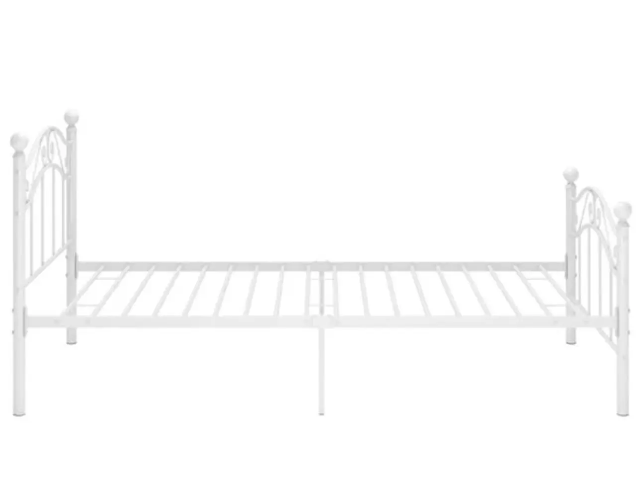 Billede 5 - (Fabriksny) Sengestel 90x200 cm metal hvid
