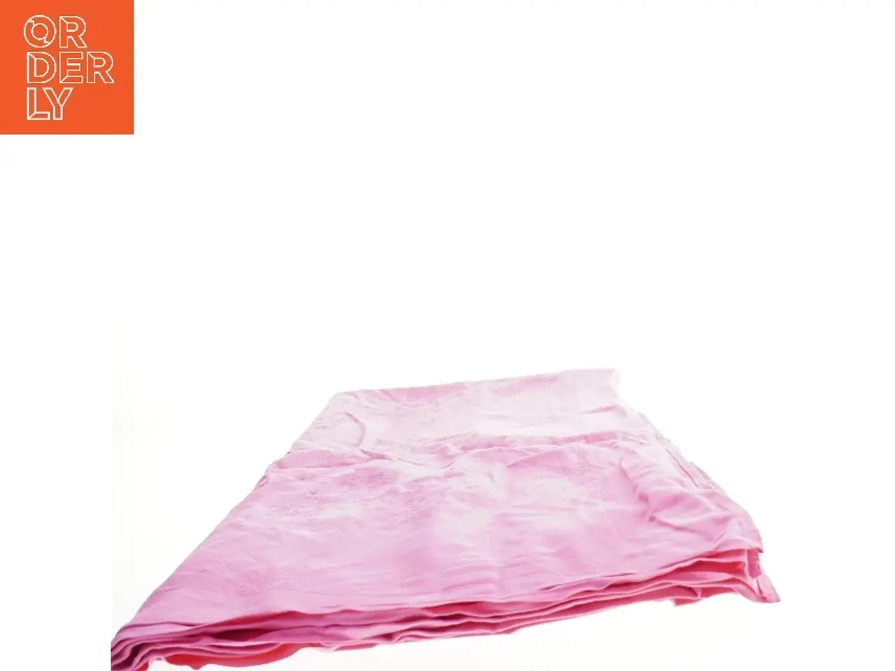 Billede 2 - Lyserødt tekstil (str. 138 x 134 cm)