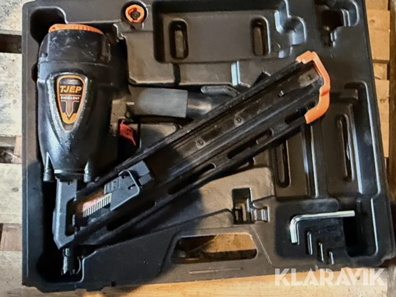 Billede 4 - Trykluftdrevet stavsømpistol TJEP GRF 34/100 Excellent 100030