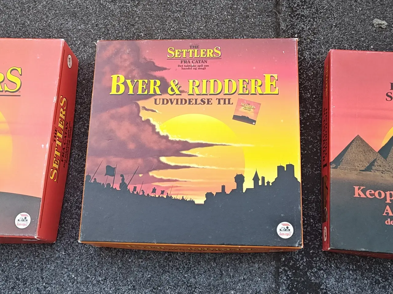 Billede 1 - The Settlers of Catan + Byer og Riddere + Historie