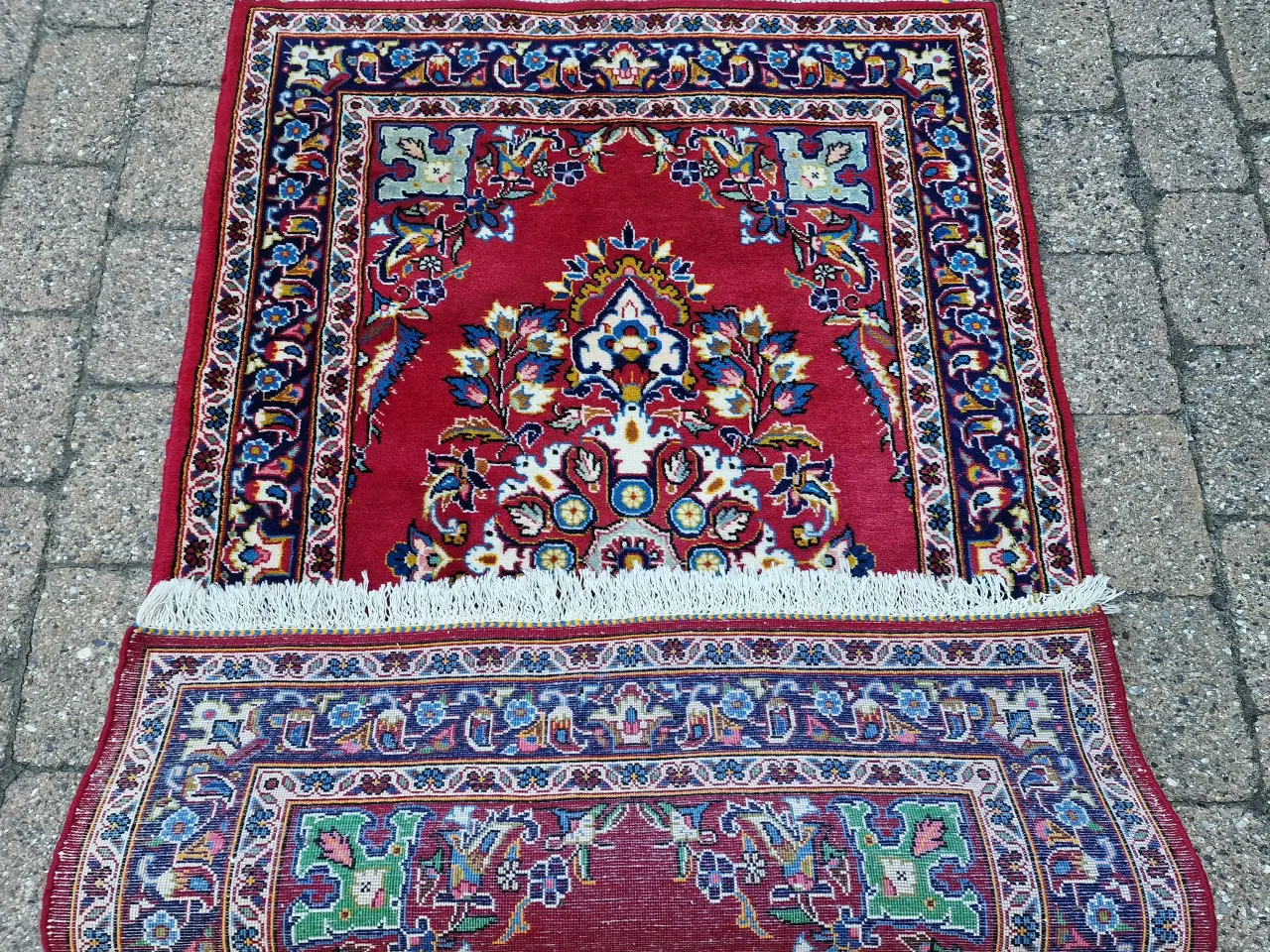 Billede 9 - Flot vintage persisk Kashan tæppe. 