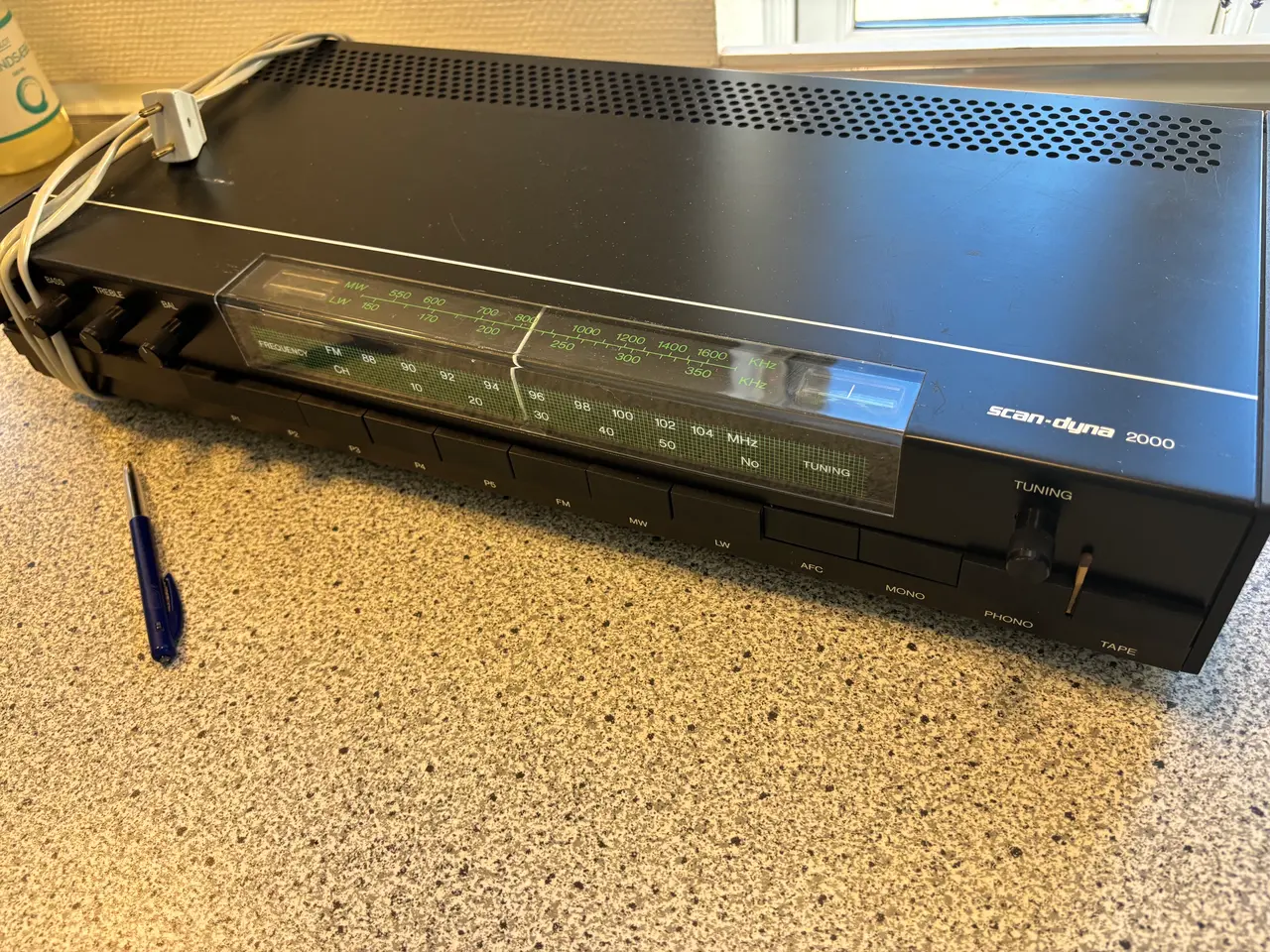 Billede 1 - Scan-dyna 2000 radio Stereo receiver