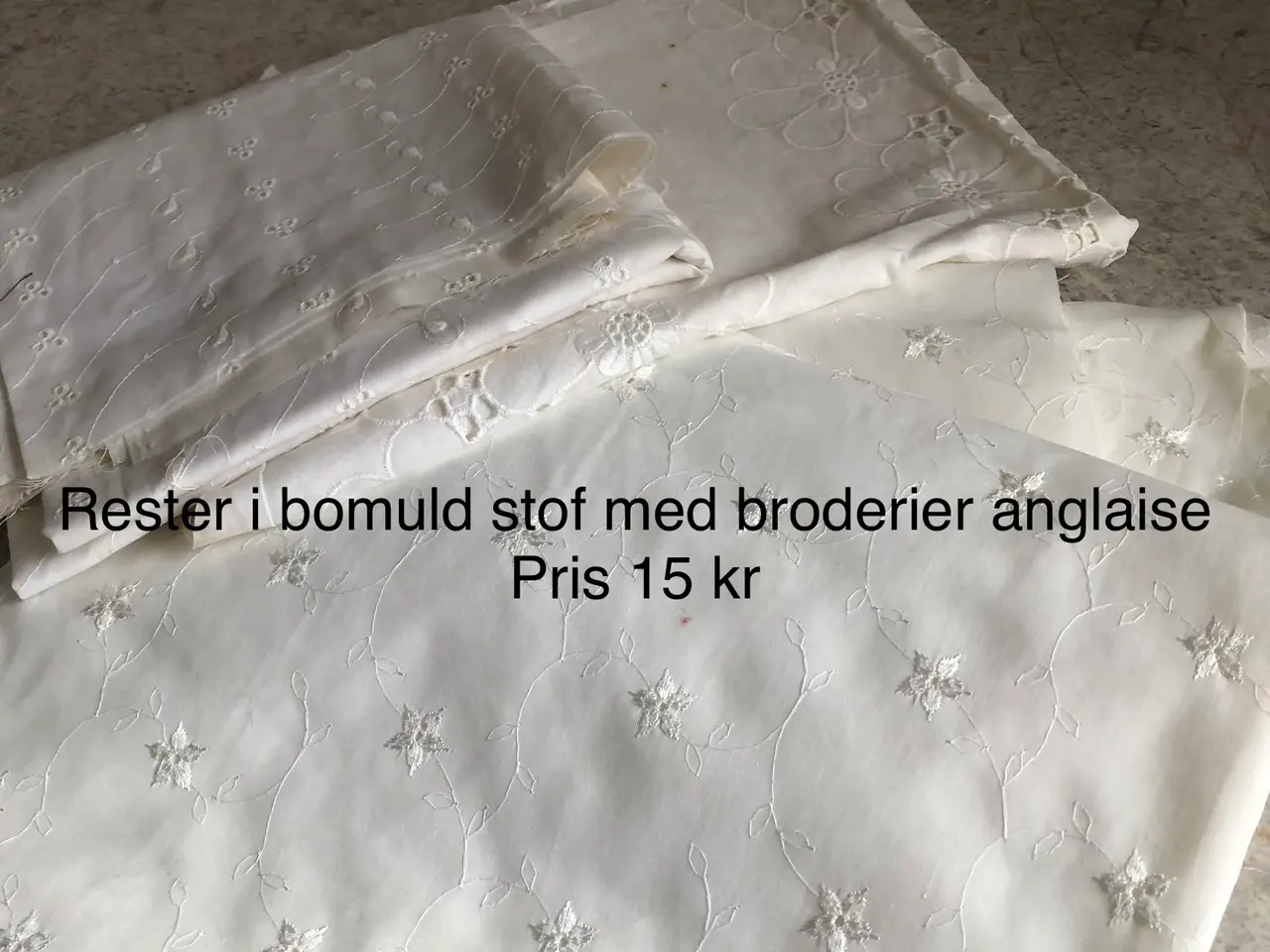 Billede 4 - Forskellige materiale af stof til syning