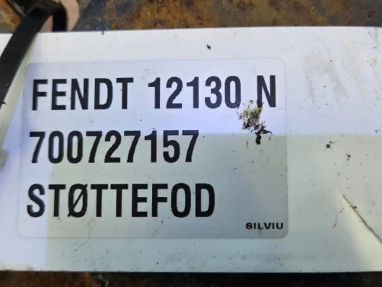 Billede 22 - Fendt 12130N Støttefod 700727157