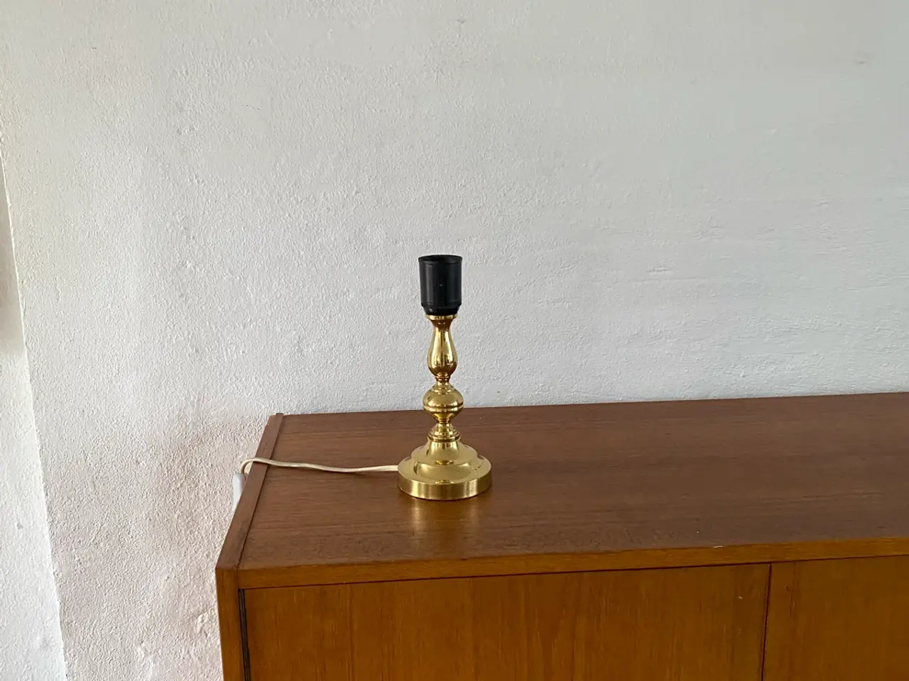 Billede 7 - Bordlampe messing look