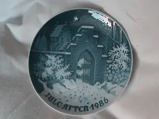 Juleplatter B&G 1986 1987 1988