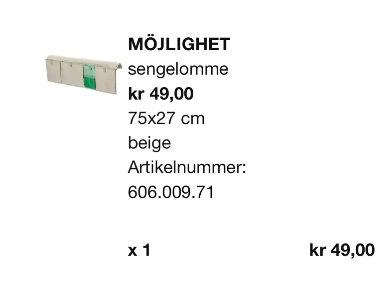 Billede 4 - Børneseng med udtræk