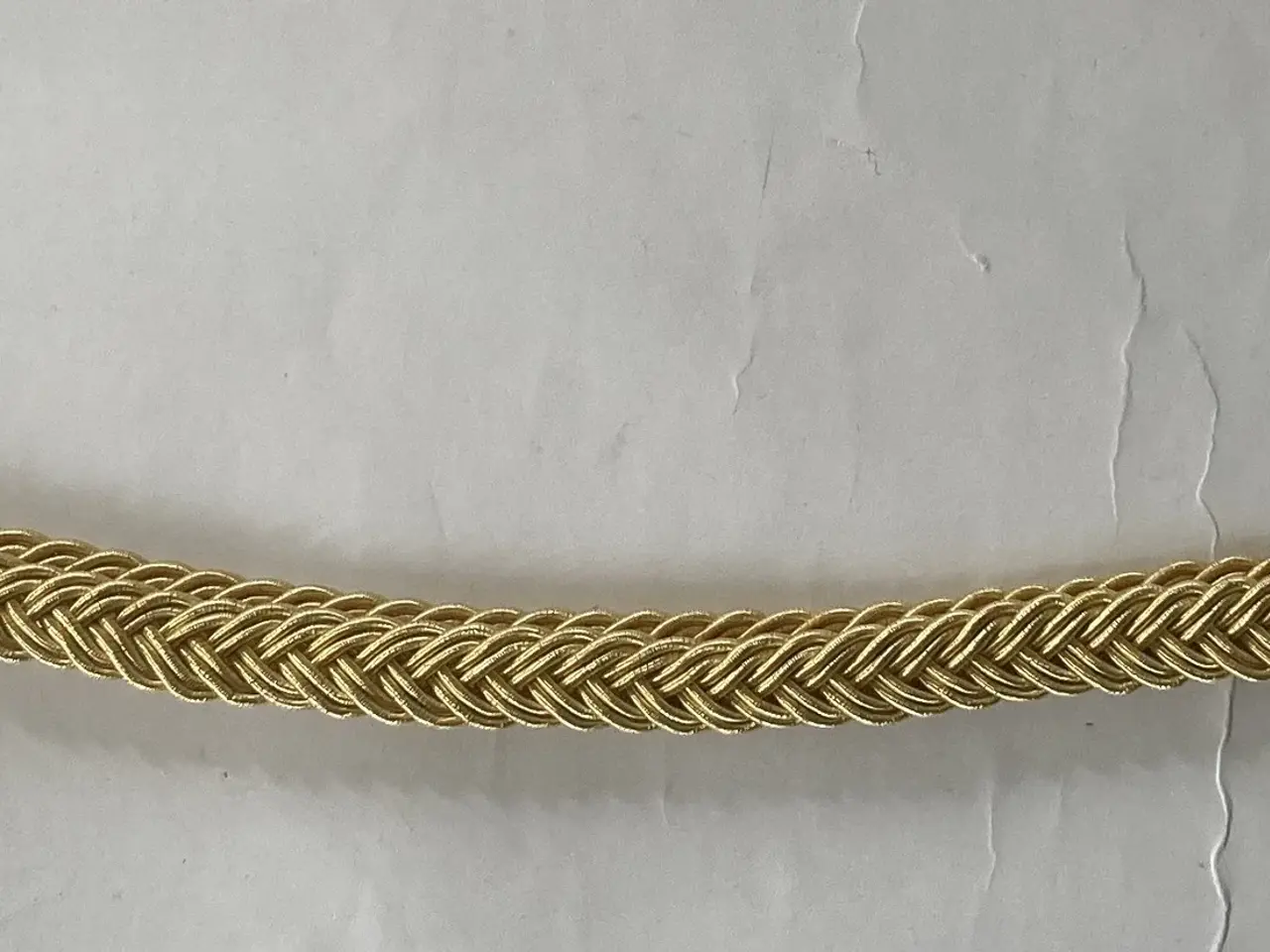 Billede 1 - 8mm Stormsnor i "Guldtrækkeri" til kasket