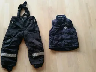 Skibukser + vest