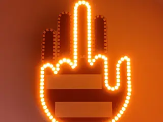 NY! LED Display + Trådløs fjernbetjening