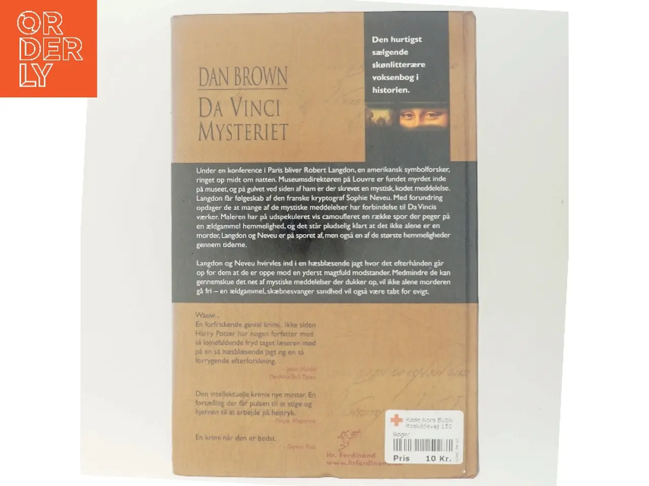 Billede 3 - Da Vinci mysteriet af Dan Brown (Bog)
