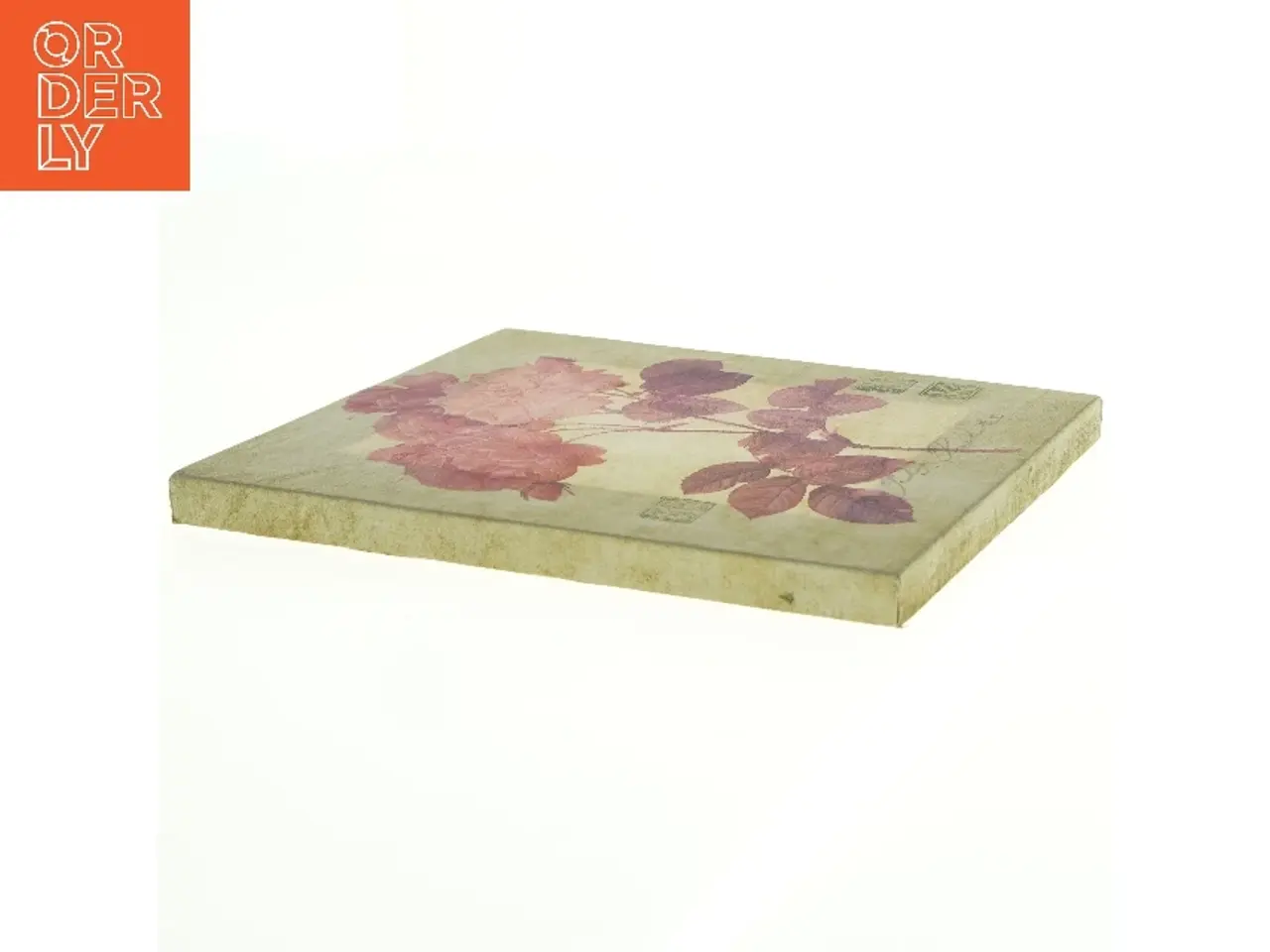Billede 3 - Blomstret lærredsprint fra Blomsterbillede (str. 25 x 20 cm)