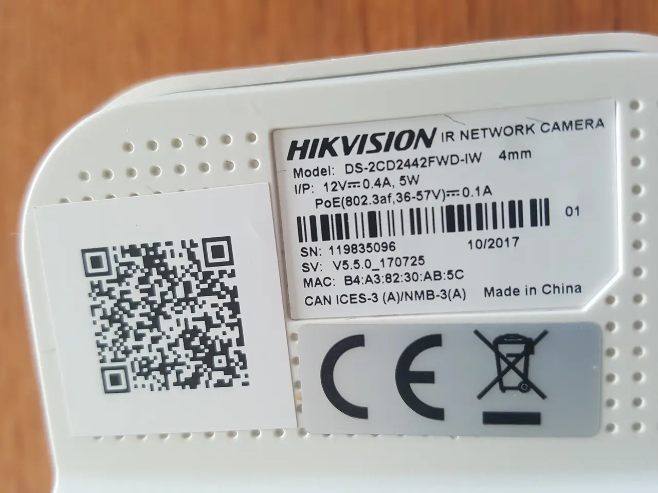 Billede 2 - hikvision ds-2cd2442fwd-iw (prisen er for 2 stk)
