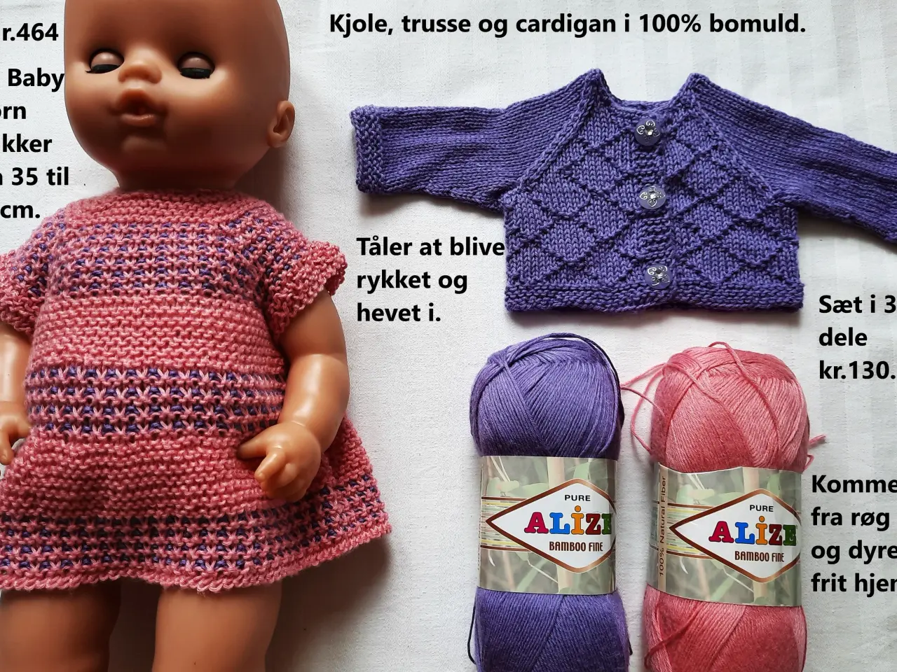 Billede 19 - Baby Born Lena 37cm. og Emma 40cm. dukketøj.