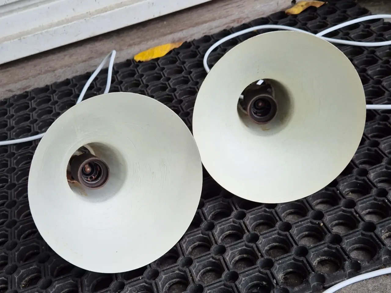 Billede 14 - Røde retropendler med form som en arkitektlampe