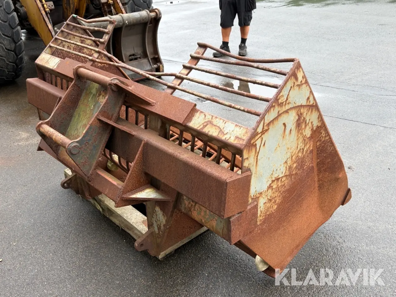 Billede 5 - Risteskovl 165 cm brugt på Komatsu