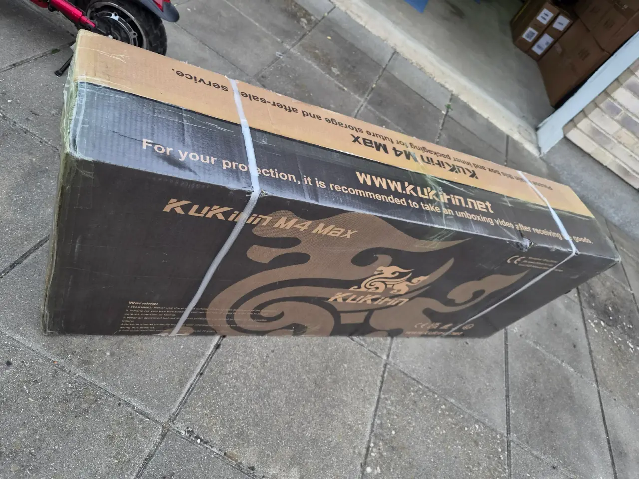Billede 7 - 🛴 Kukirin M4 Pro – Robust el-løbehjul med sæde
