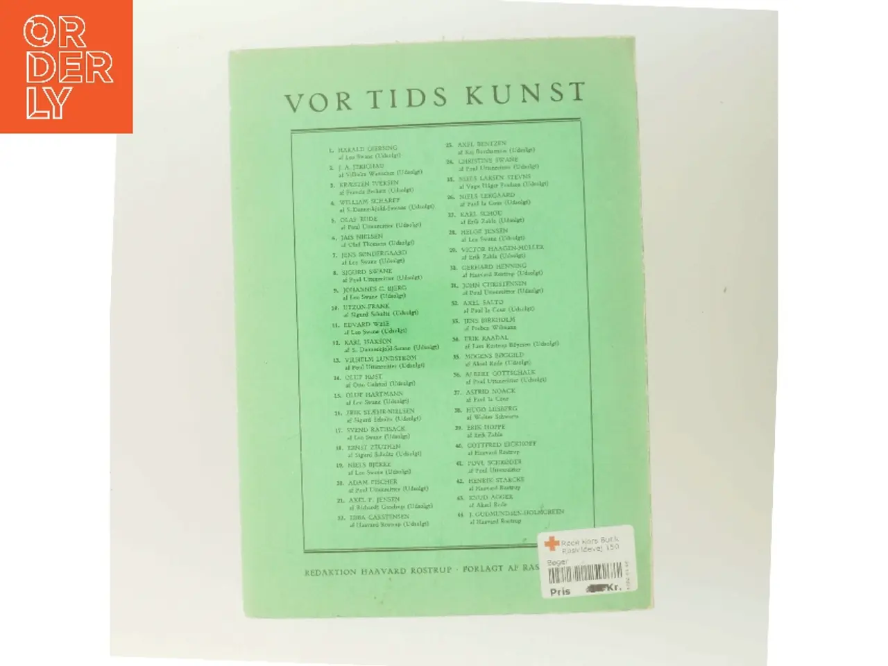 Billede 3 - Jørgen Gudmundsen-Holmgreen af Haavard Rostrup (Bog)