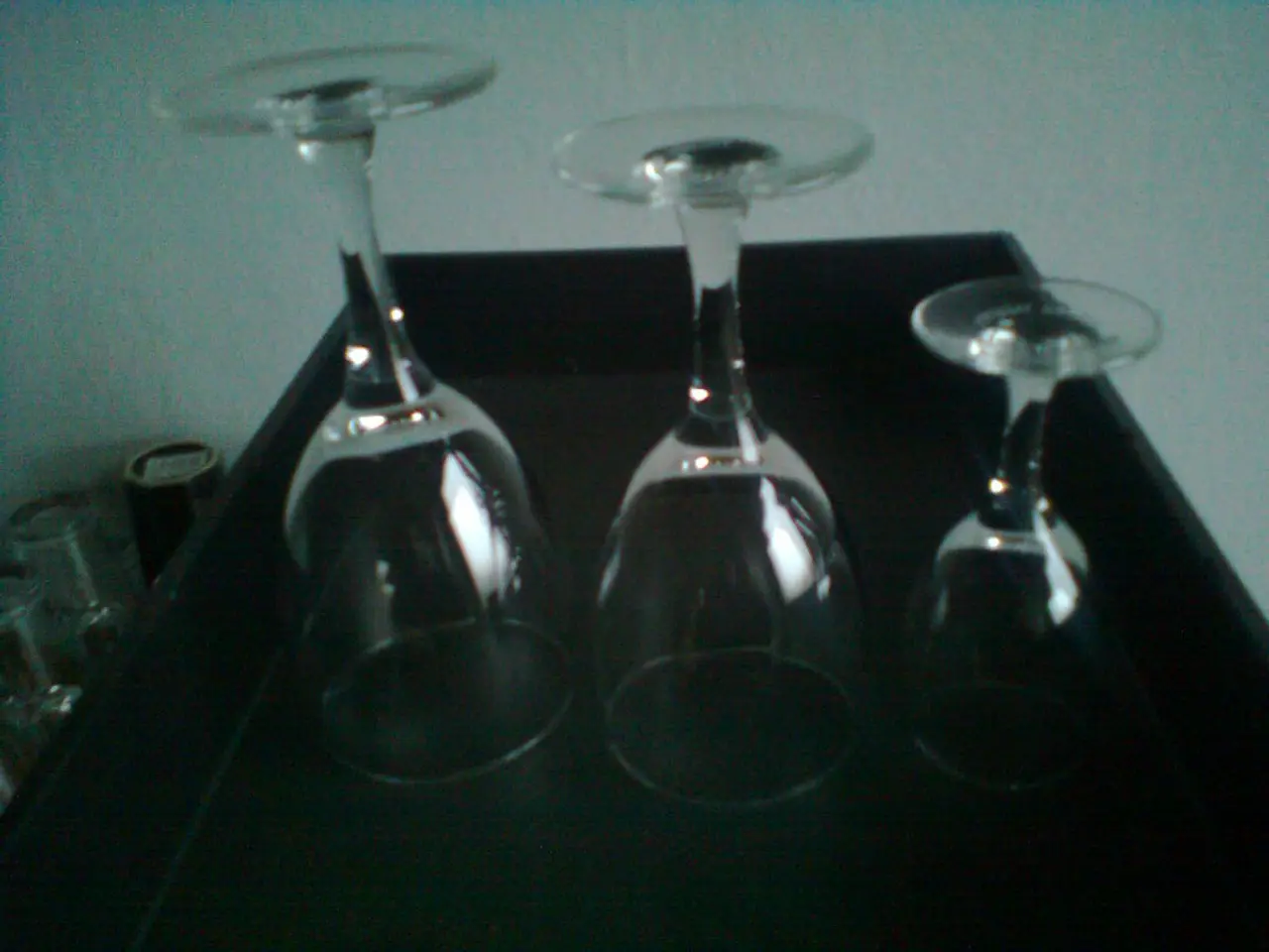 Billede 1 - glas snaps glas hvidvin  glas rødvin