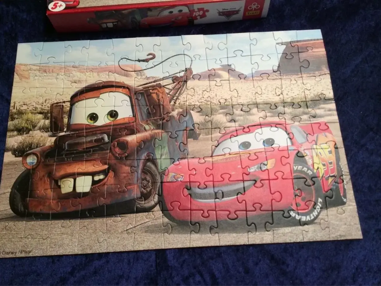 Billede 2 - Disney Cars puslespil