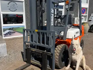 JQ POWER CPCD25 Fin truck med Sideskift, kan løfte 2500 KG - Kun 6 timer