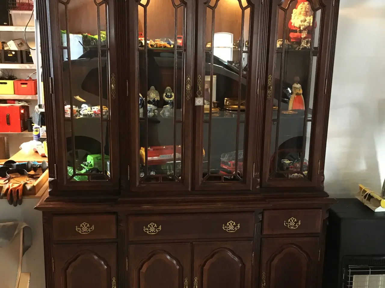 Billede 1 - Vitrine flot skab