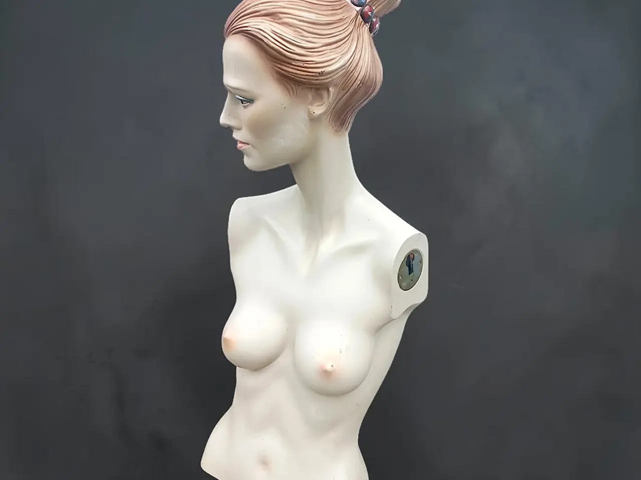 Billede 2 - Vintage mannequin torso med hoved 79 cm