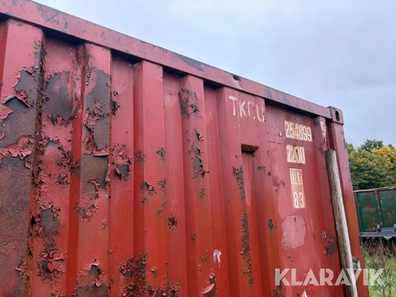 Billede 12 - 20 fods container - med kloak materialer