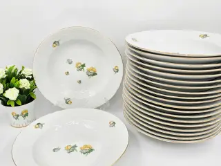 Erantis Stor Dyb Tallerken Porcelæn