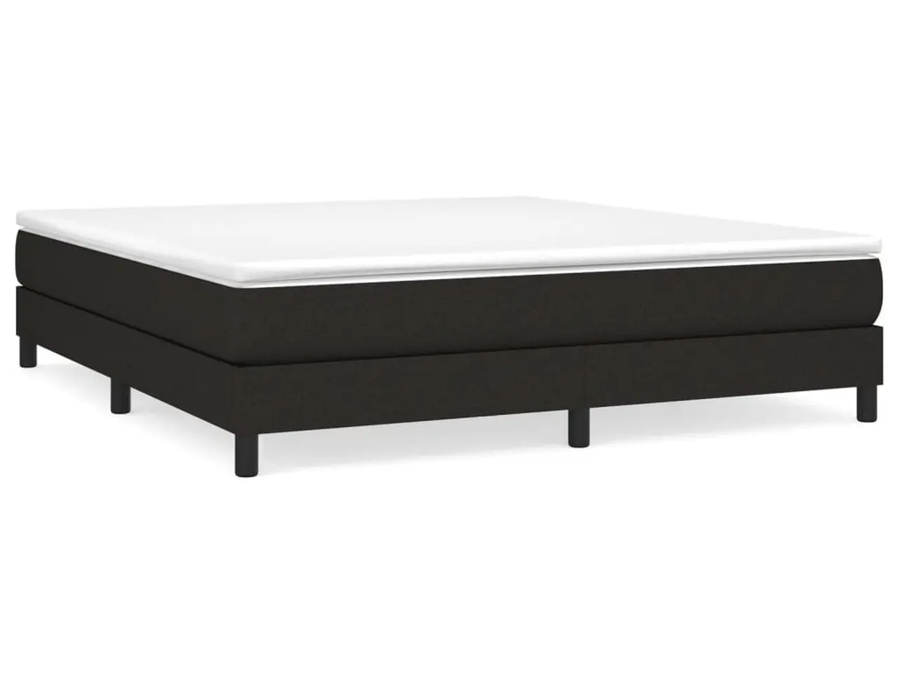 Billede 2 - Sengeramme uden madras 180x200 cm stof sort