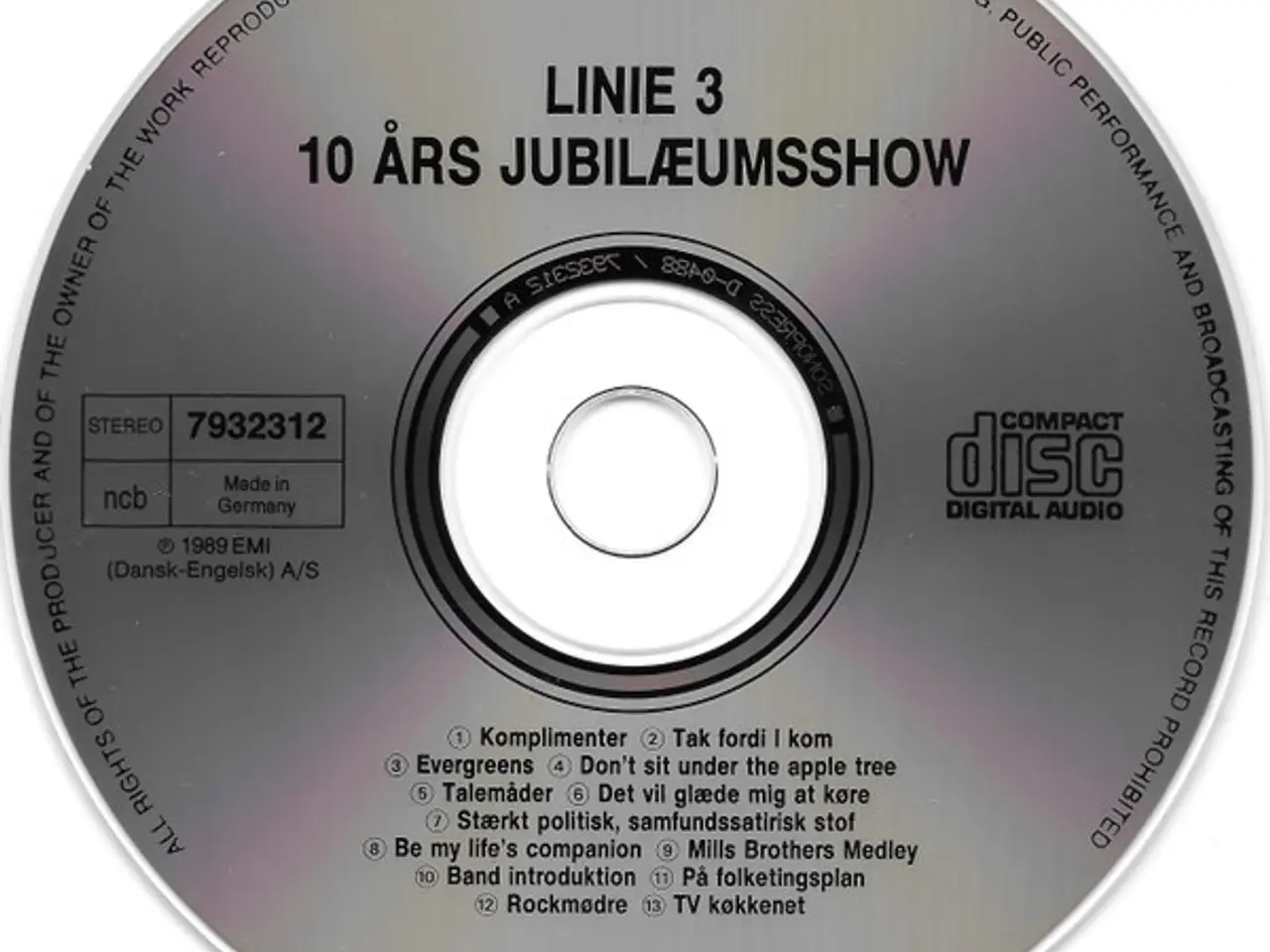 Billede 3 - Linie 3 – 10 Års Jubilæumsshow – CD